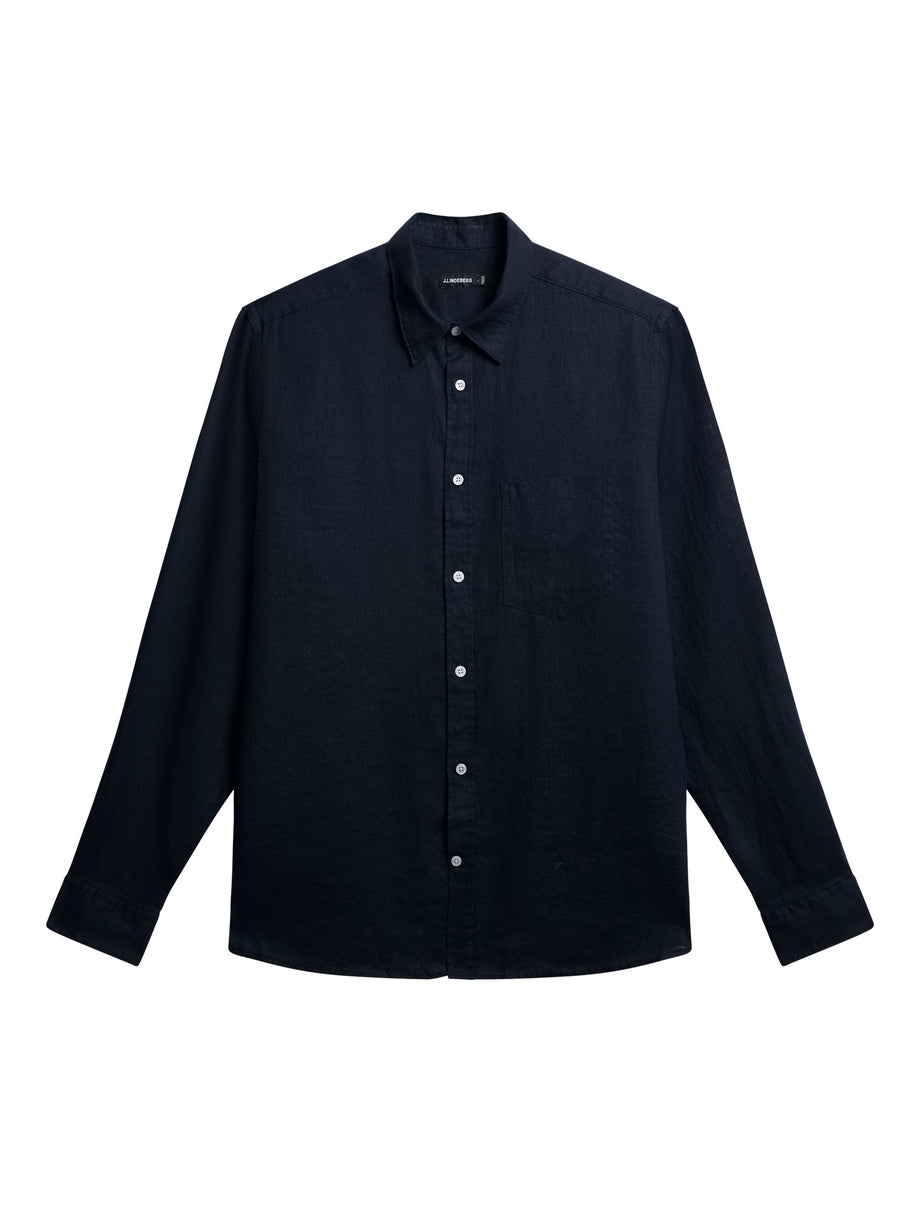 Reg LS Clean Linen Shirt / JL Navy – J.Lindeberg
