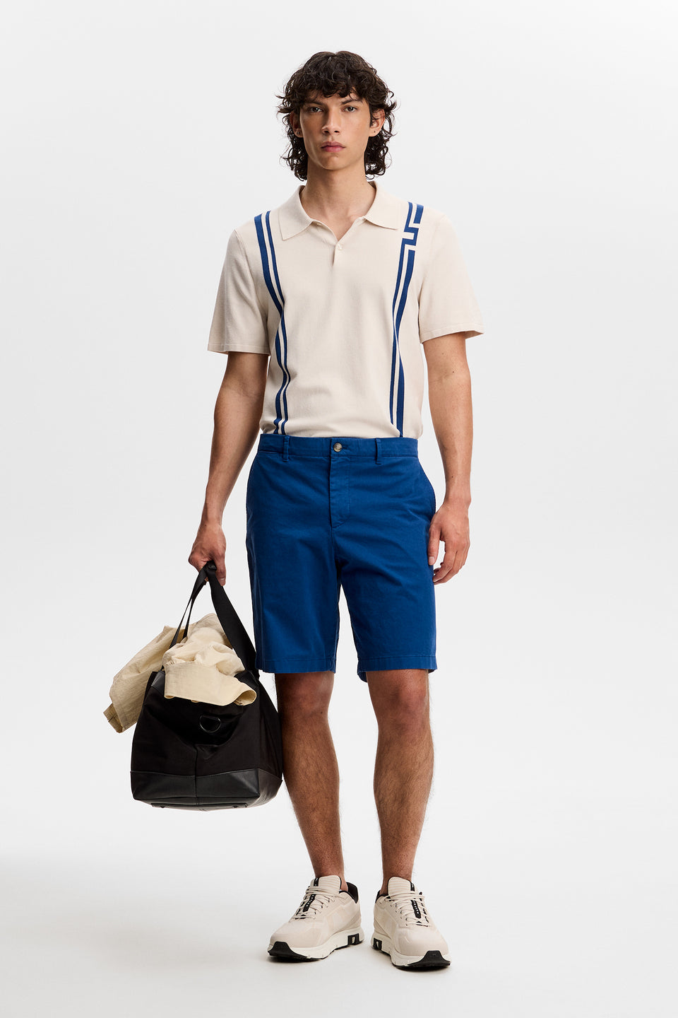 Shane Cotton Stretch Shorts / Estate Blue