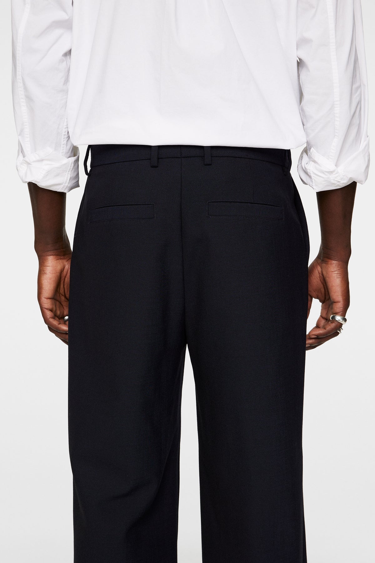 Gaspard Wide Pants / JL Navy