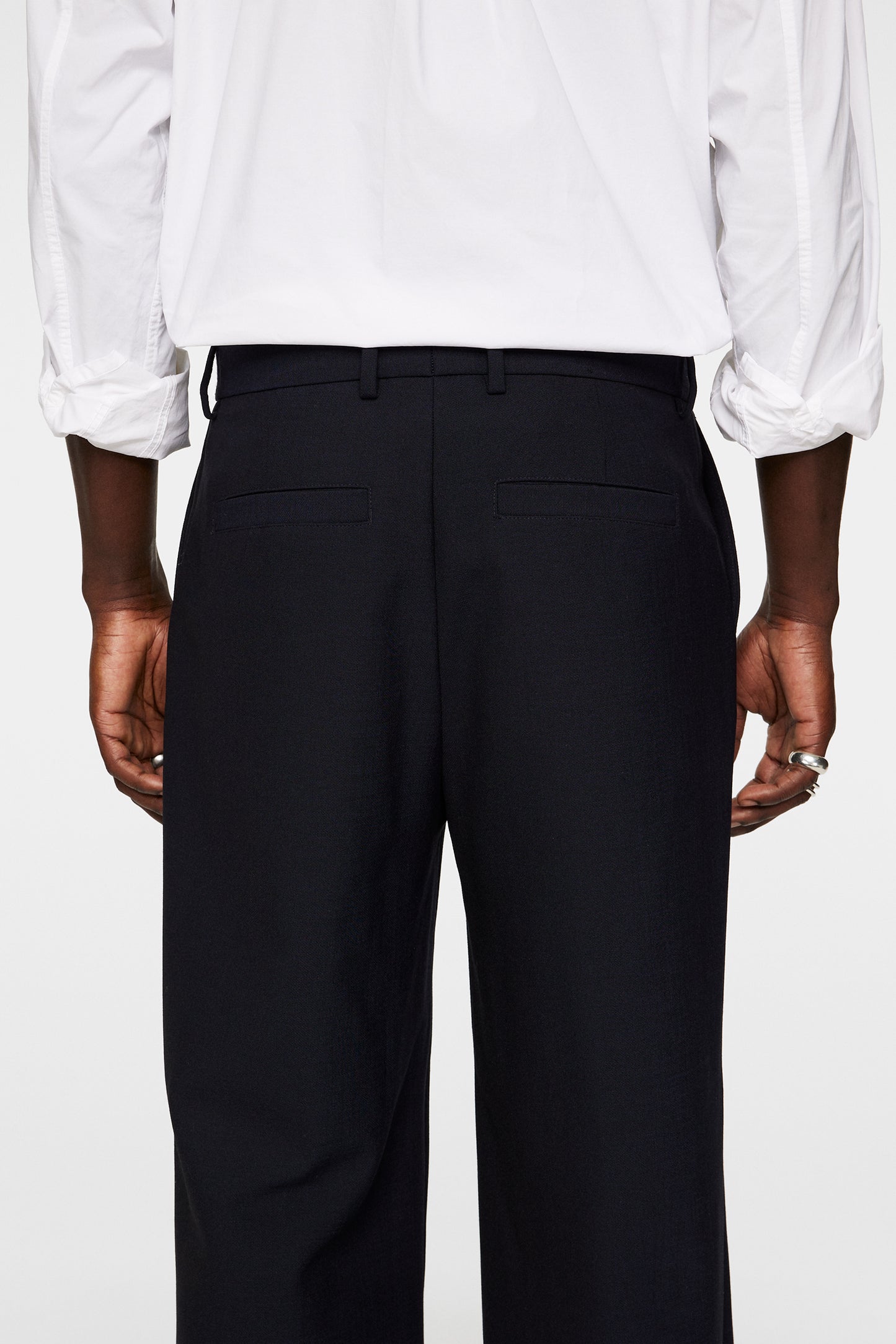 Gaspard Wide Pants / JL Navy