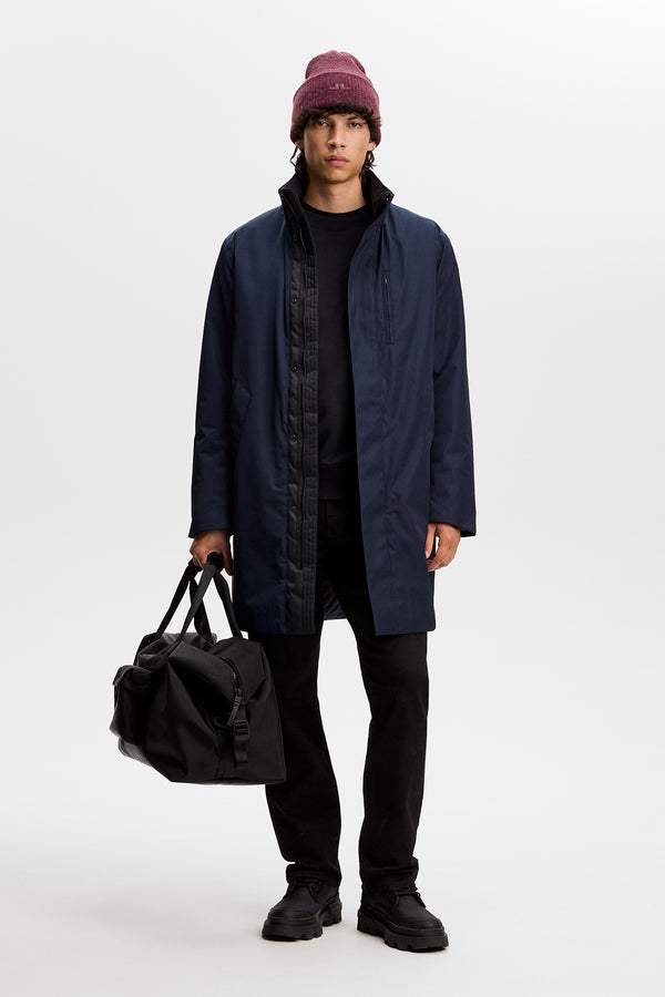 Harold Padded Jacket / JL Navy