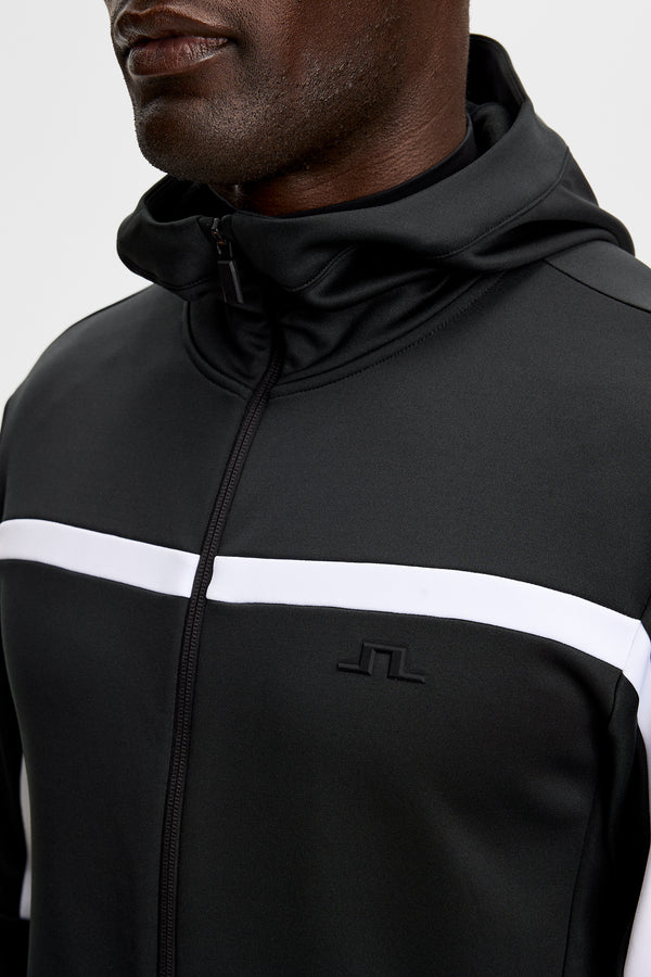 Sharpe Full Zip Hood / Black
