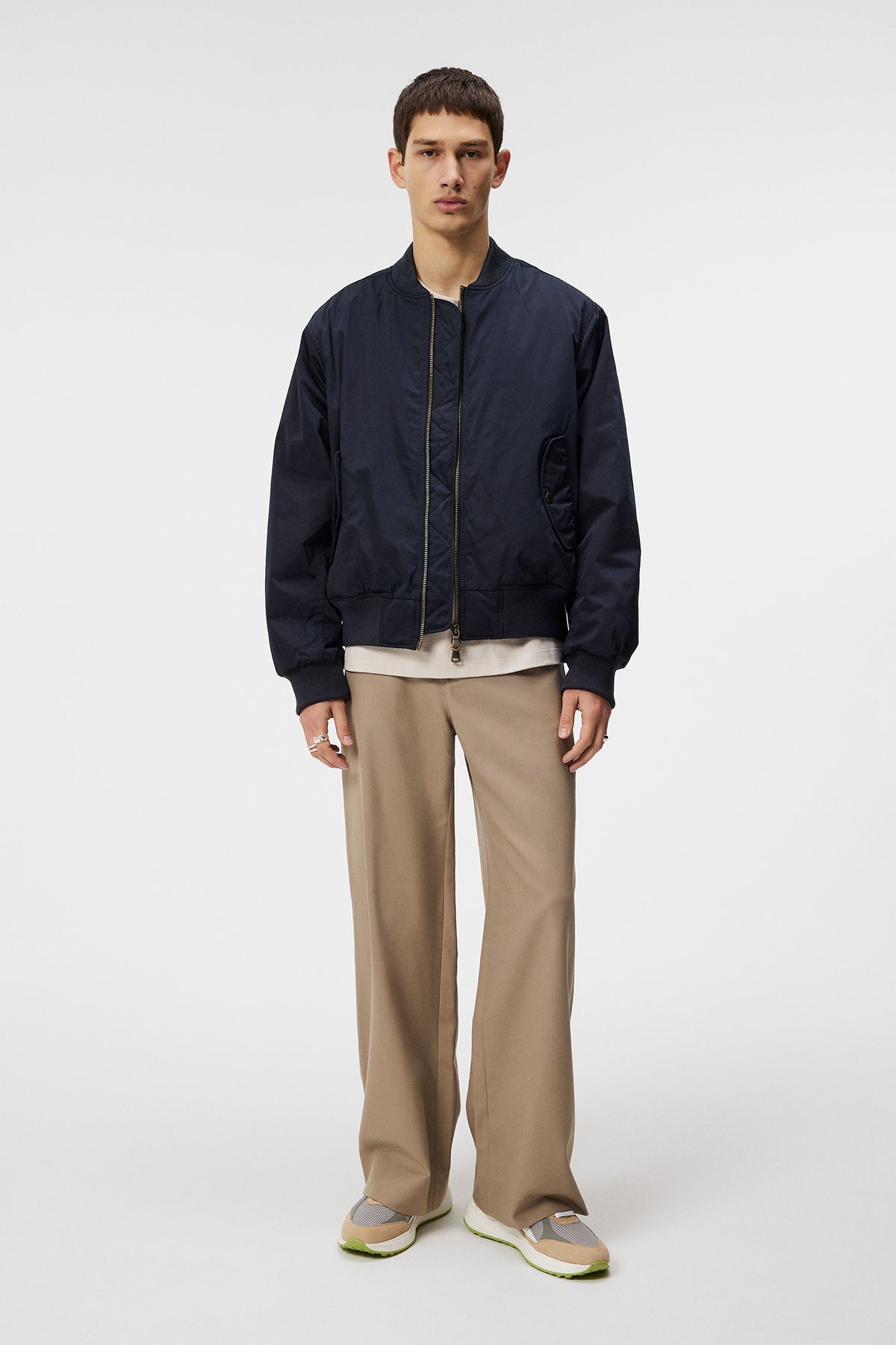 Bradfield Twill Nylon jacket / JL Navy