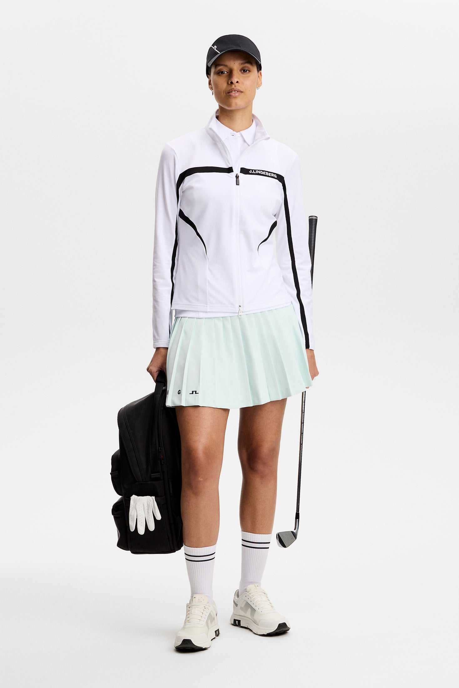 Janice Mid Layer / White | J.Lindeberg Official