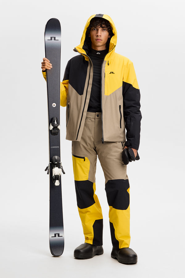 Crue Suspender Blocked  Pant / Bumblebee