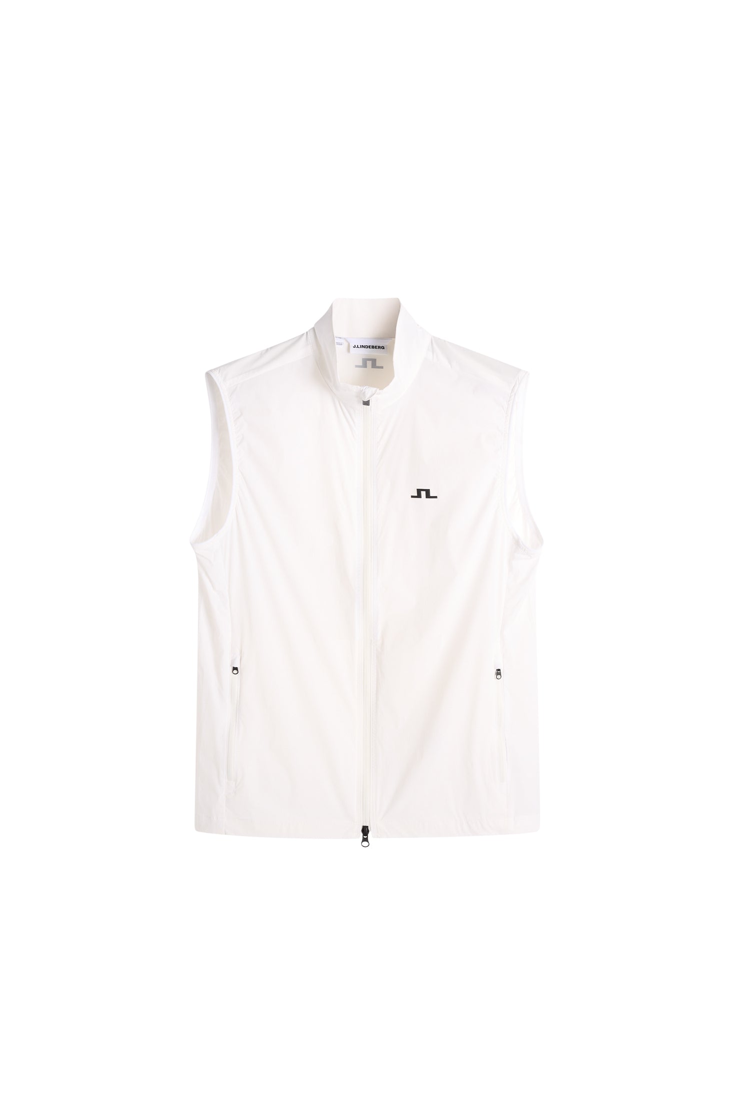 Ash Light Packable Vest / White | J.Lindeberg Official