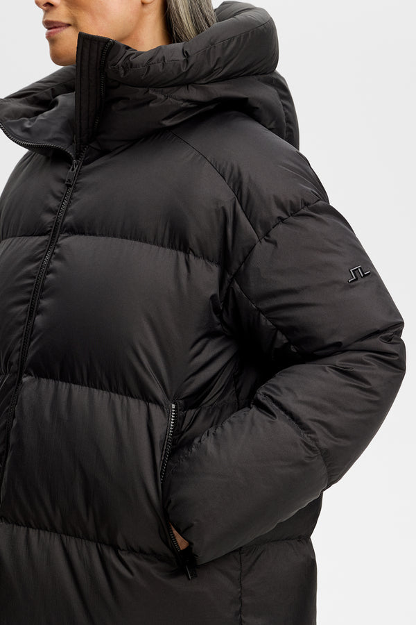 Serene Crinkle Down Parka / Black