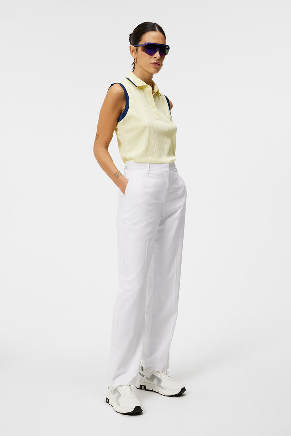 Lila Sleeveless Top / Wax Yellow