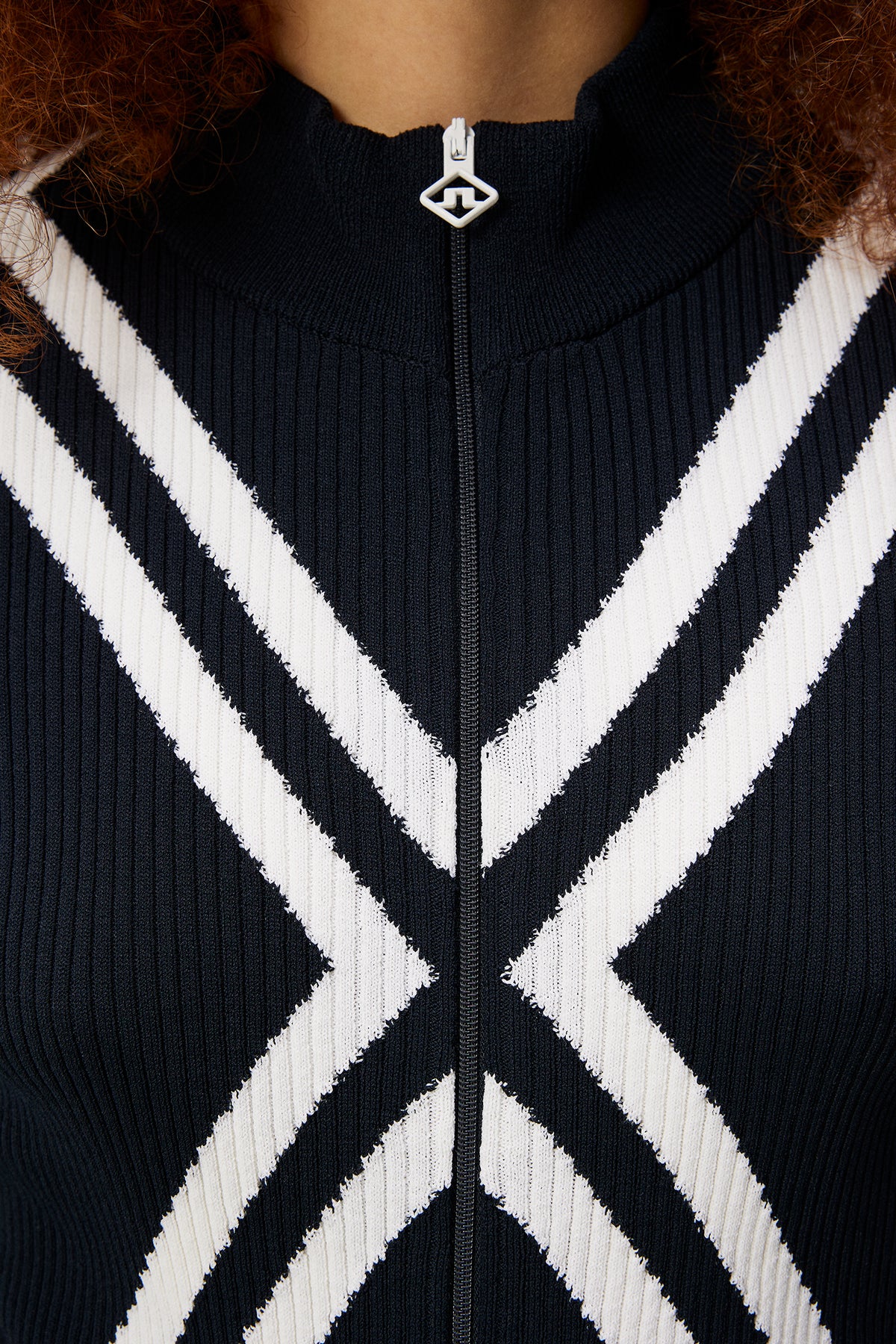 Flora Knitted Sweater / JL Navy