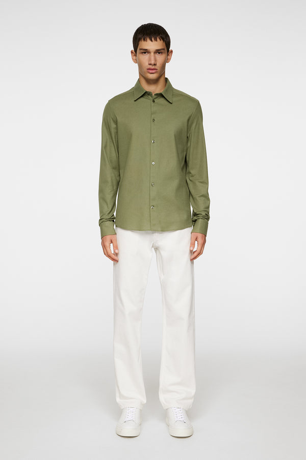 Marlon Jersey Shirt / Olivine