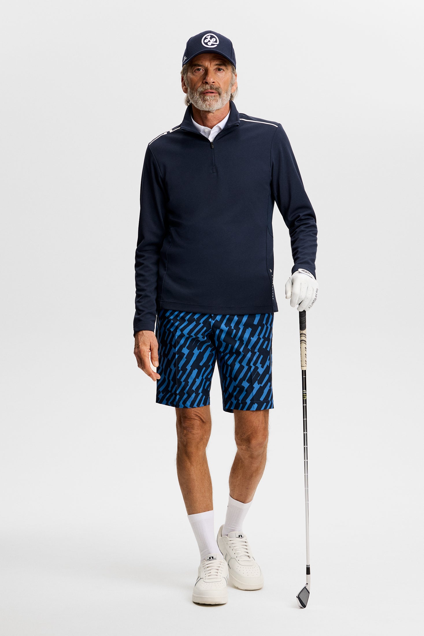 Eloy Print Shorts / Oak Federal M | J.Lindeberg Official