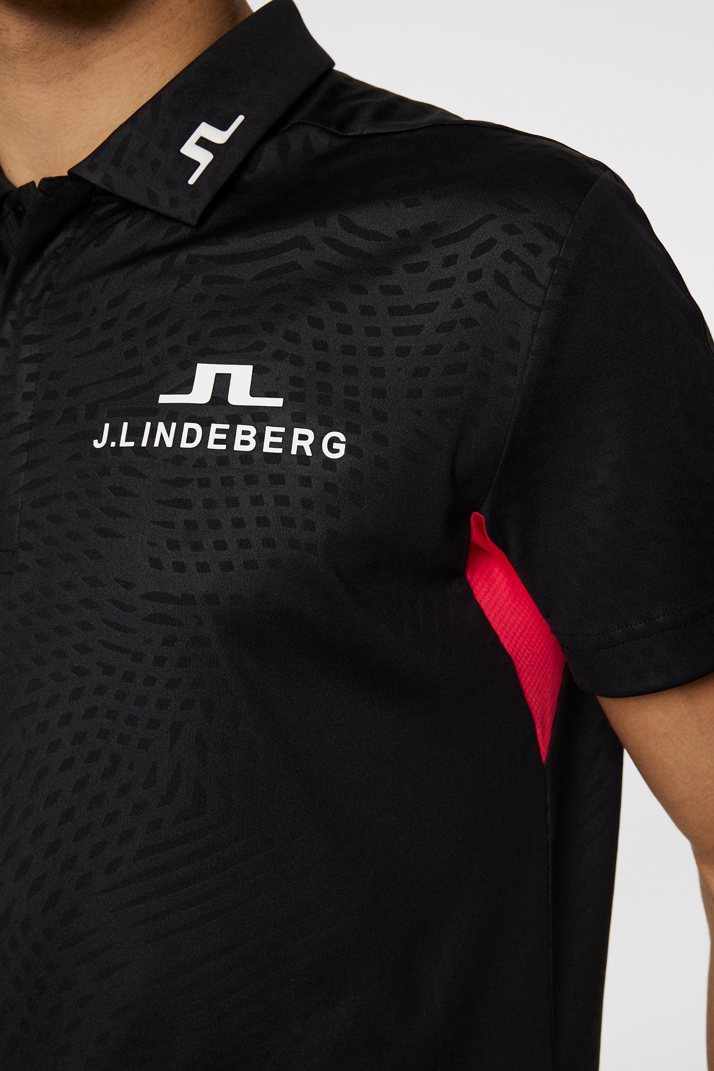 Dario Tour Golf Polo / Azalea Wave Black