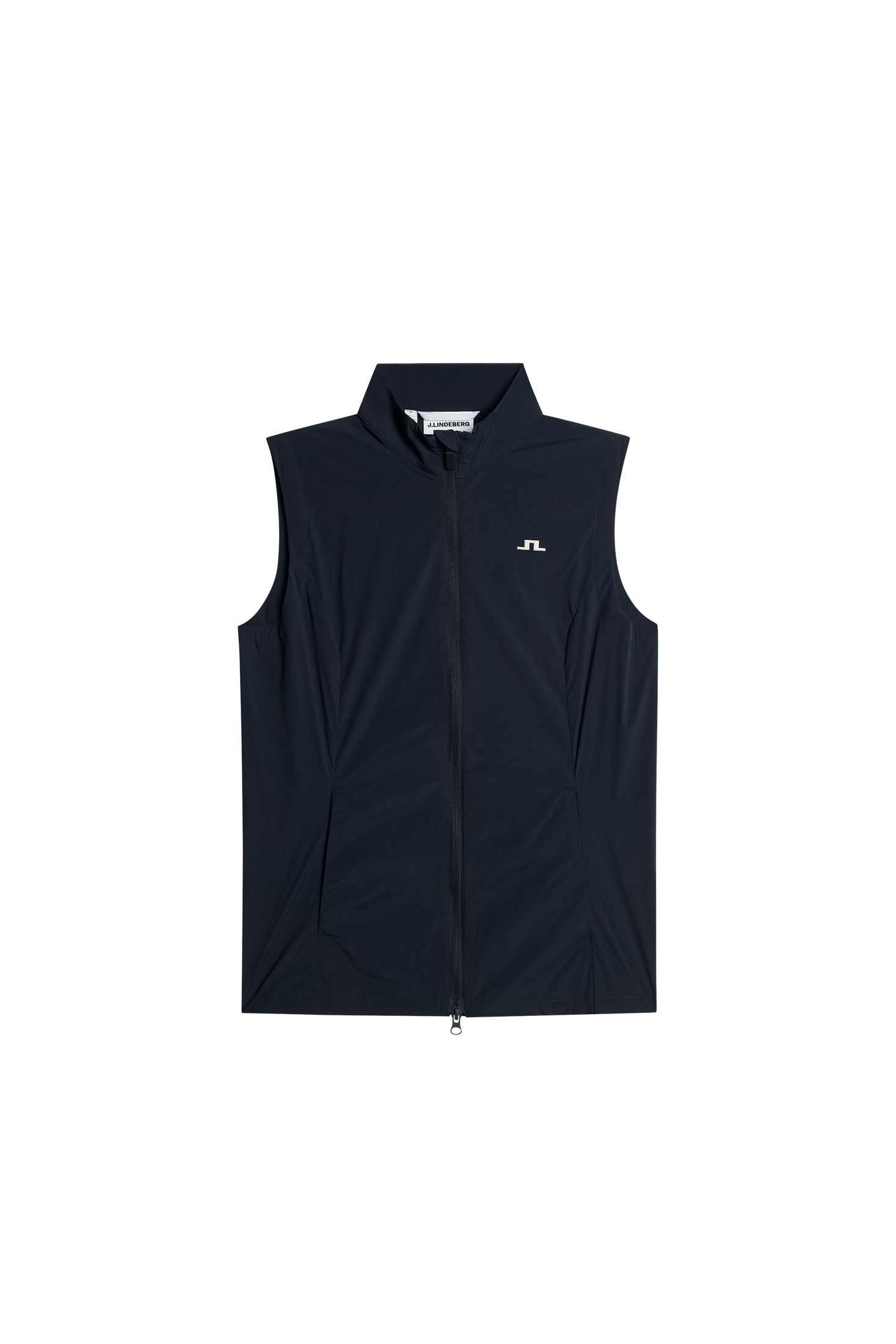 【FINE】tencel front layered vest Thorine Wind Packable Vest / JL Navy | J.Lindeberg Official