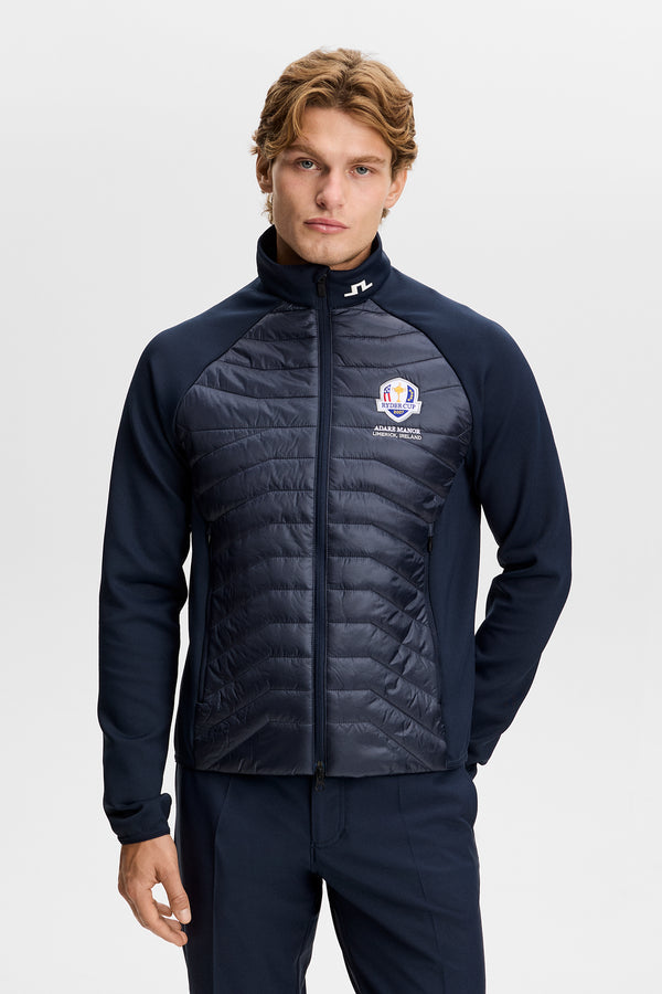 Heyden Quilt Hybrid Jacket / JL Navy