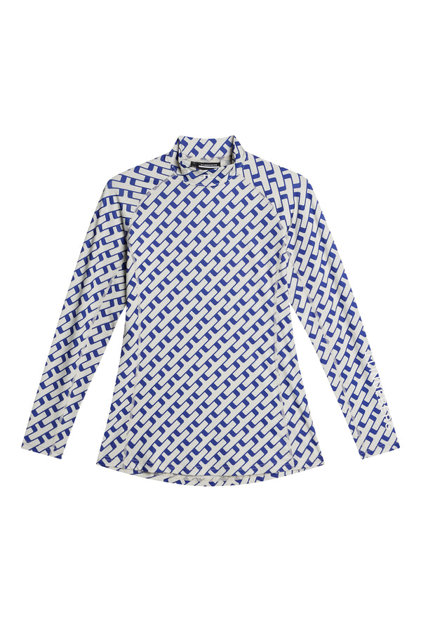 Ella Print Compression Top / Tour Geo Moonbeam M