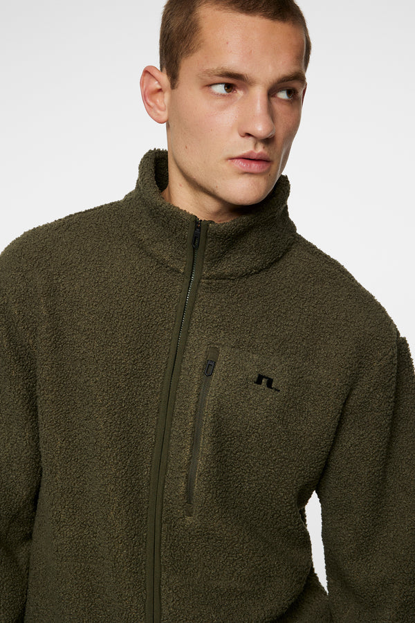 Peter Pile Jacket / Forest Green