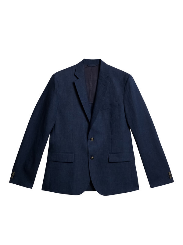 Elton U Super Linen Blazer / JL Navy