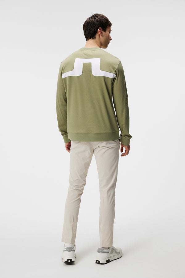 Jones Jersey Sweater / Oil Green
