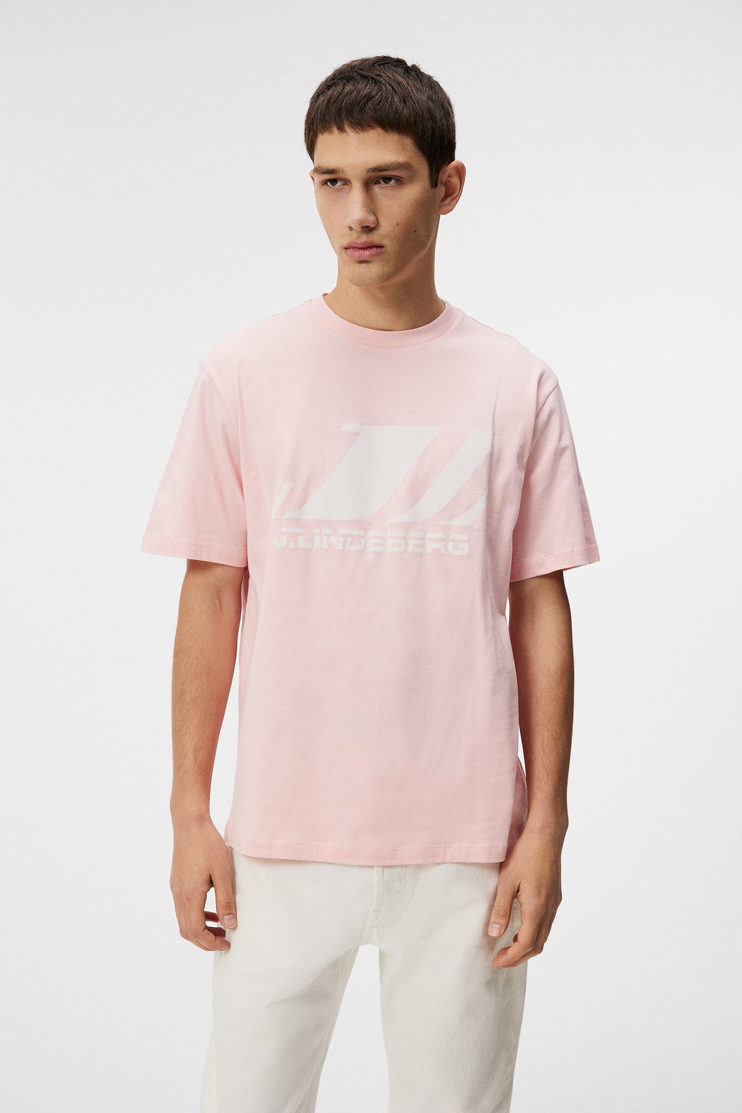 Parcy Logo Tee / Powder Pink