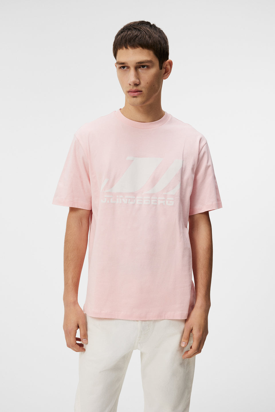 Parcy Logo Tee / Powder Pink