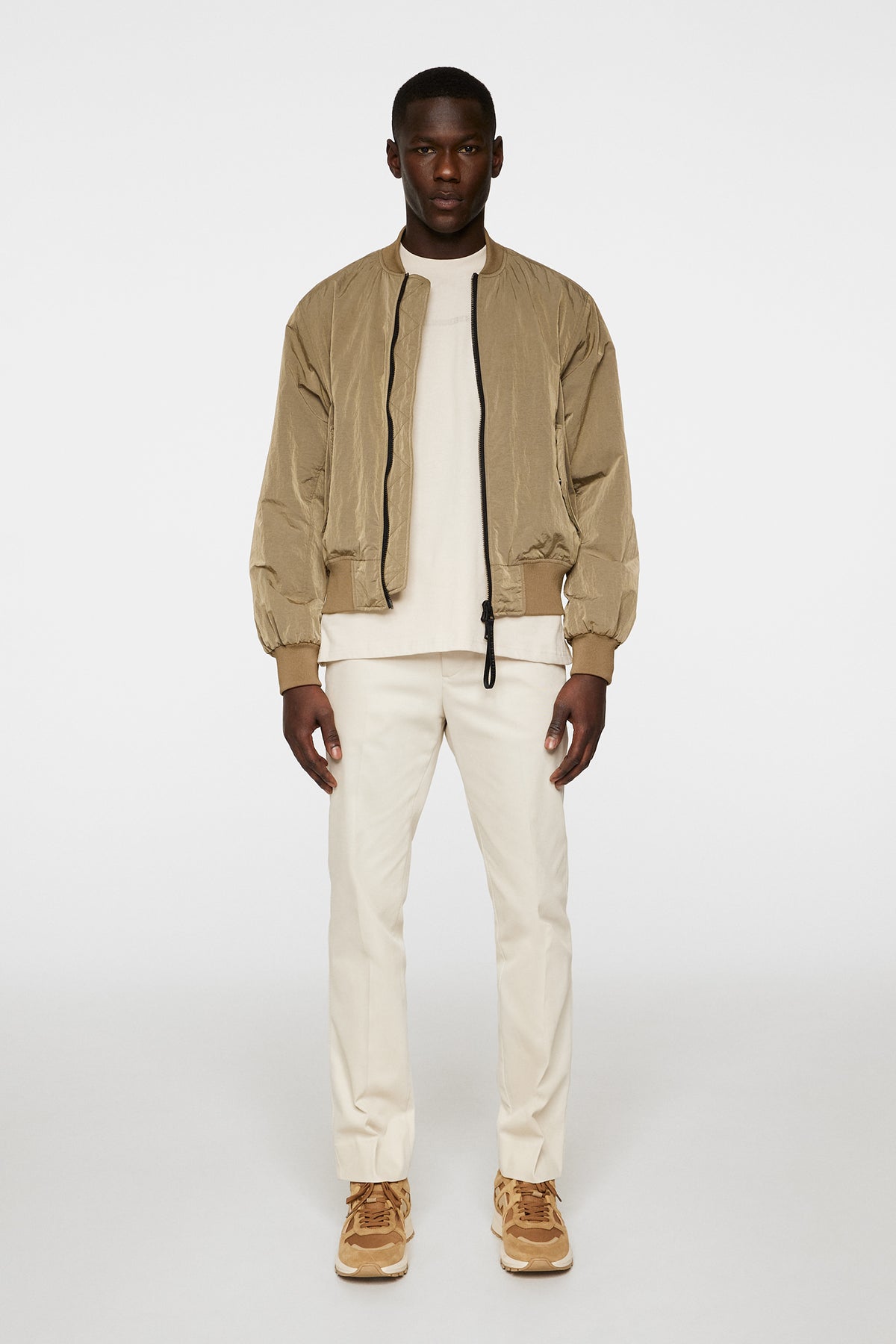 Bradfield Crinkle Bomber Jkt / Batique Khaki