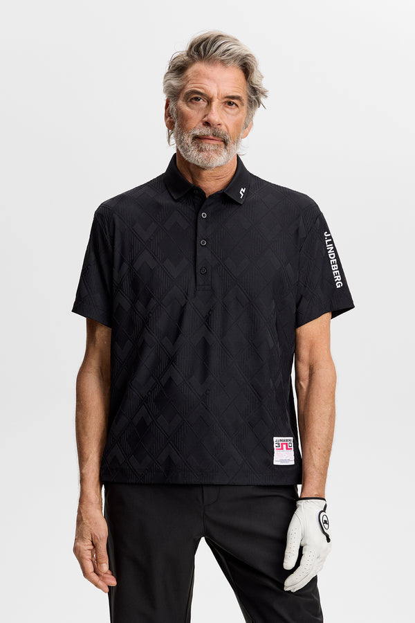 30Y Matt Relaxed Polo / Black