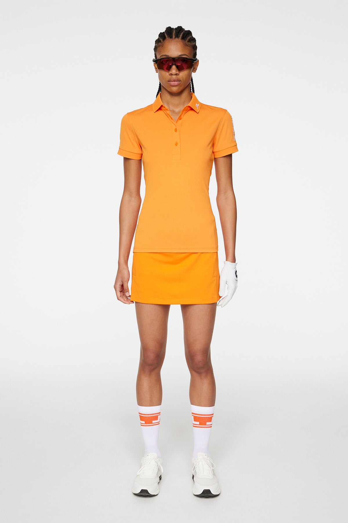 Tour Tech Polo / Persimmon Orange J.Lindeberg EU Tour Tech Polo / Persimmon Orange J.Lindeberg EU