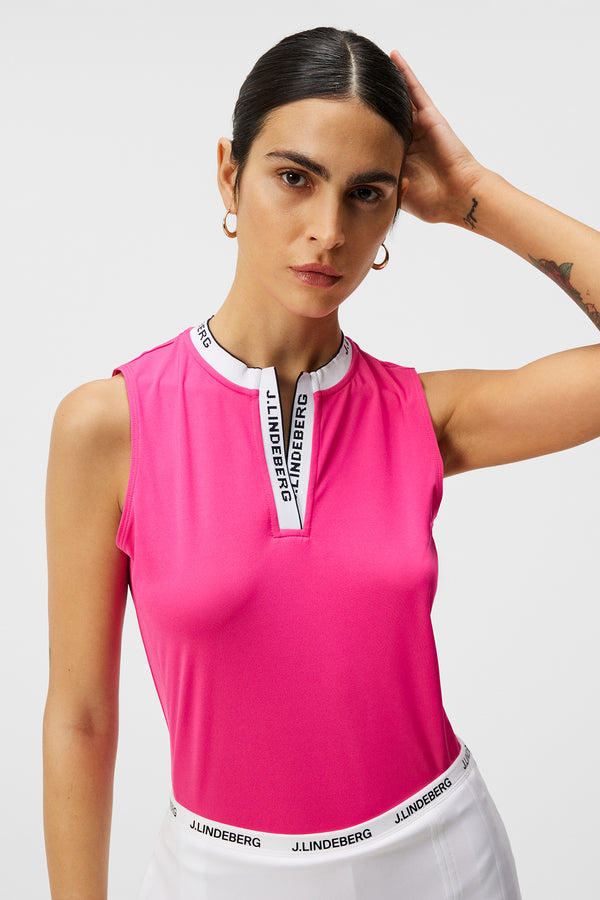 Leya Sleeveless Top / Fuchsia Purple