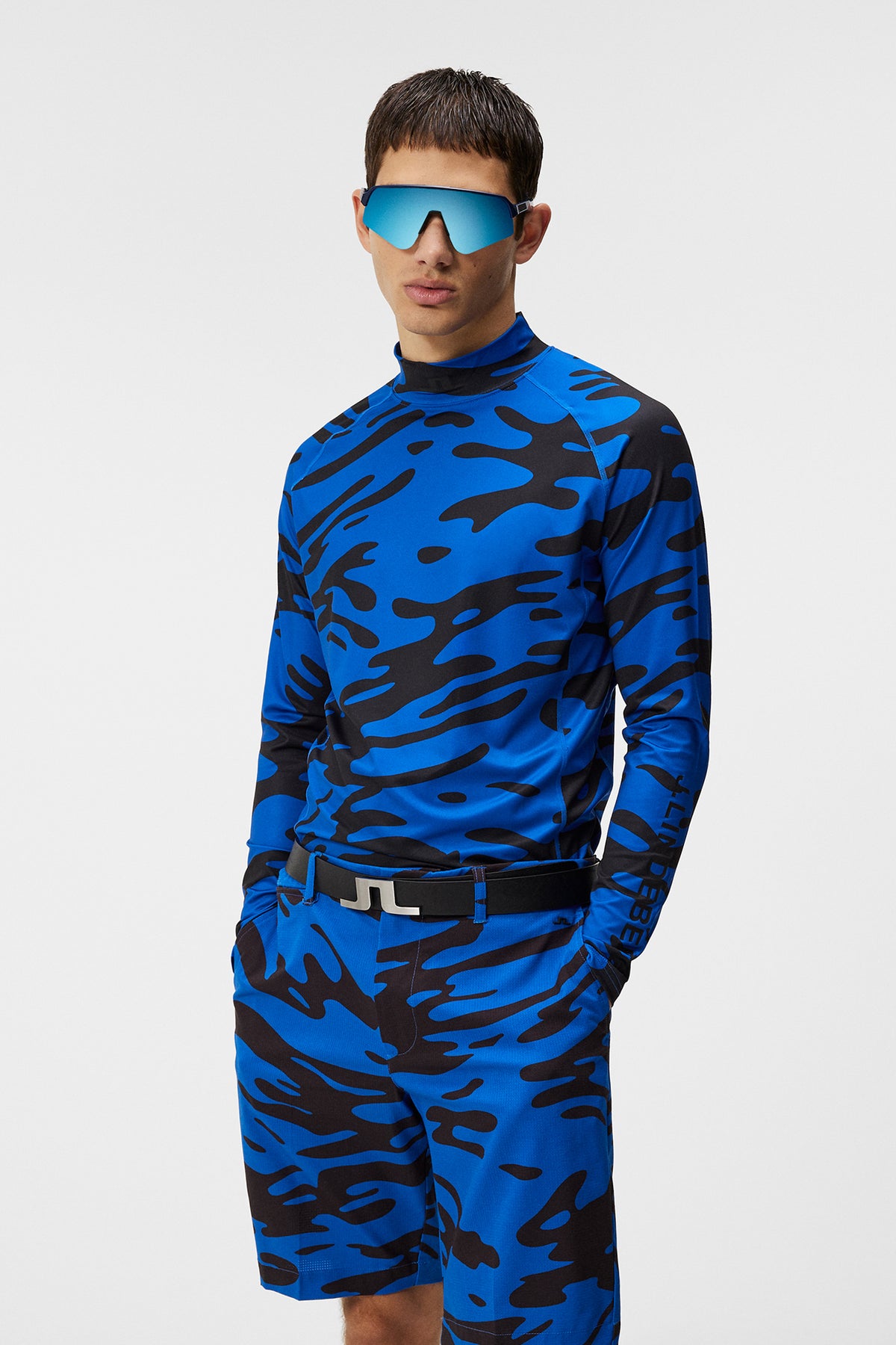 Aello Soft Compression Print / Neptune Nautical Blue