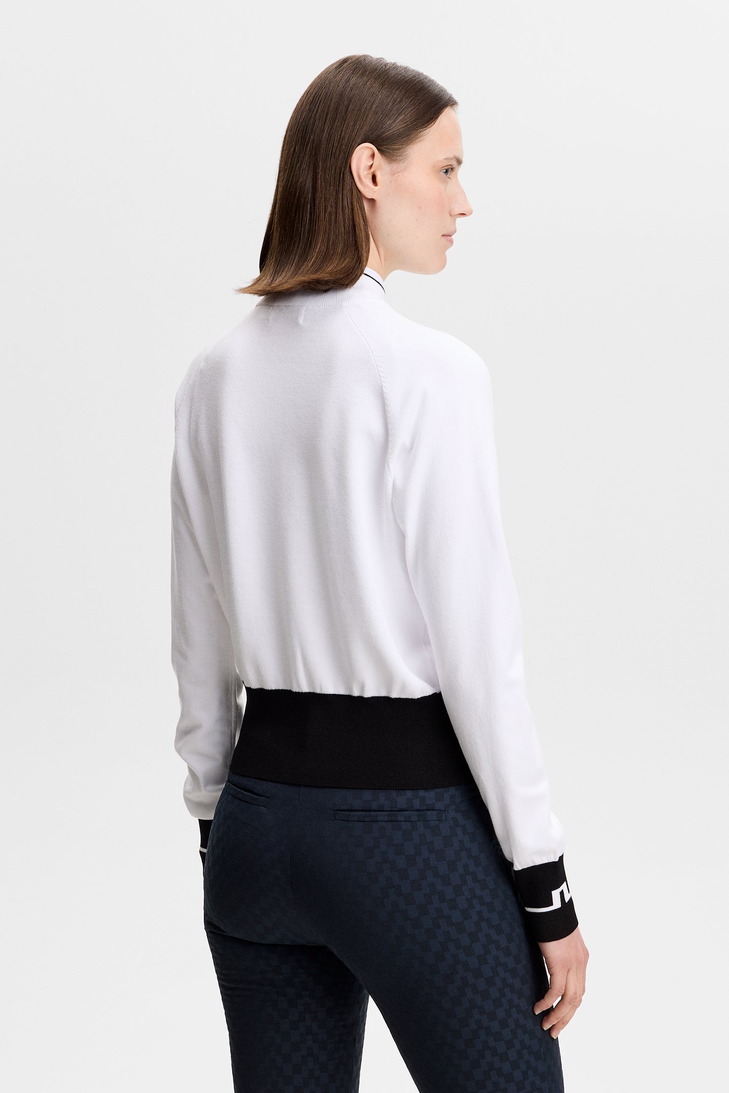 Zoe Knitted Sweater | Golf | J.LINDEBERG®