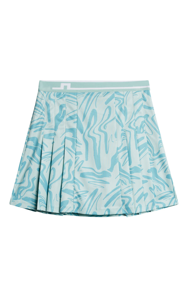 Harlow Print Skirt / Scribble Stillwater
