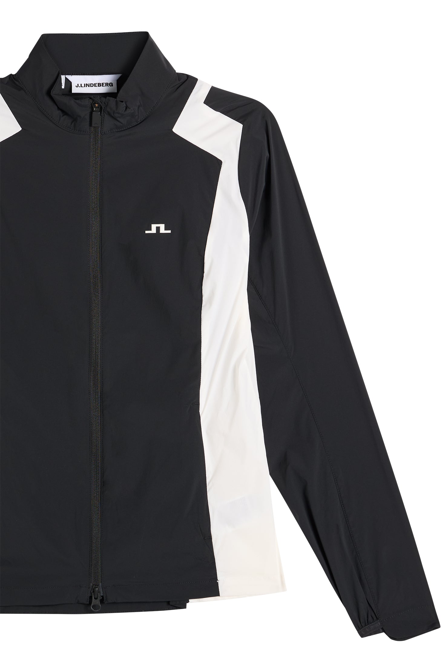 Brooks Zip Packable Jacket / Black | J.Lindeberg Official