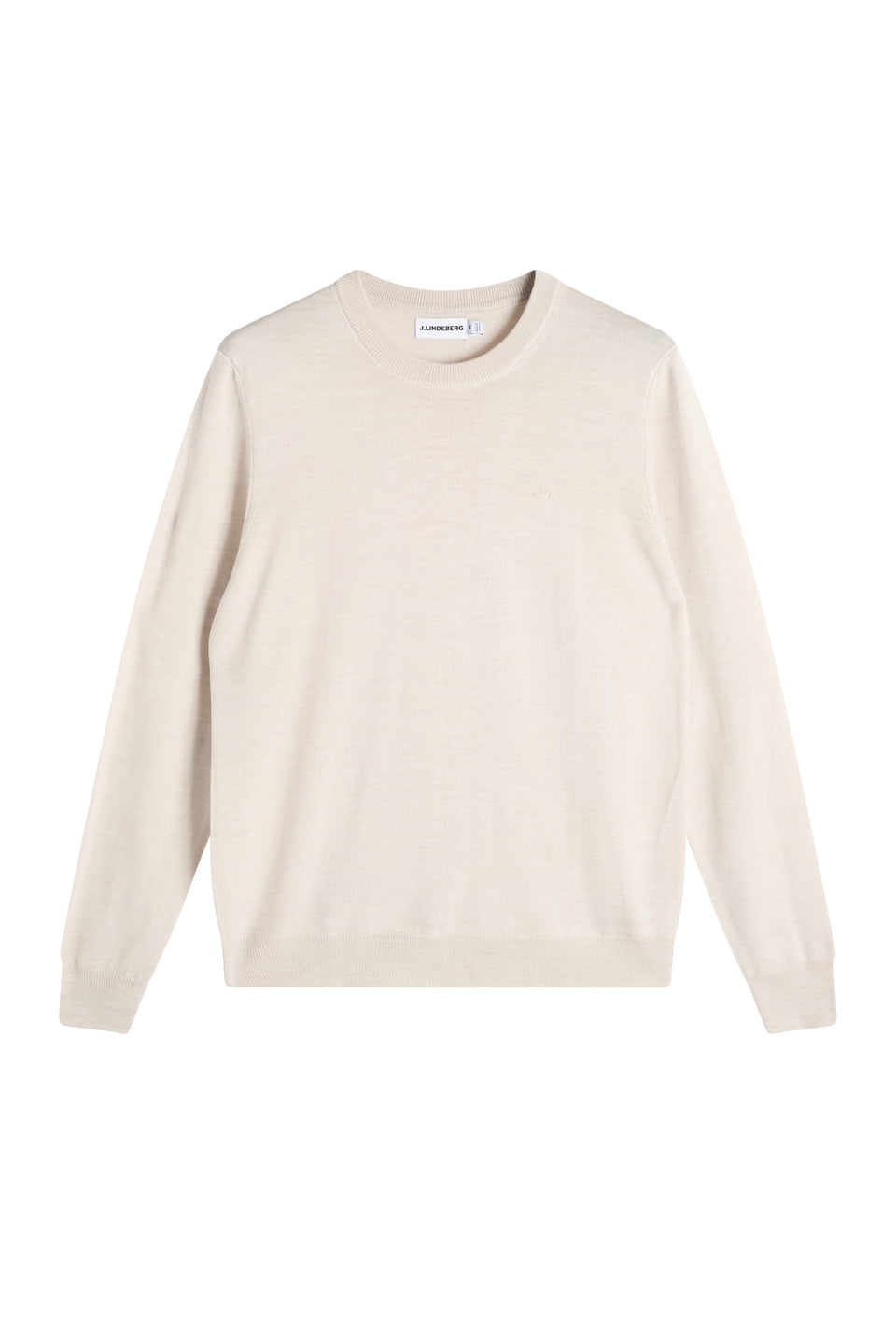 Keane Merino Crew Neck / Moonbeam Melange