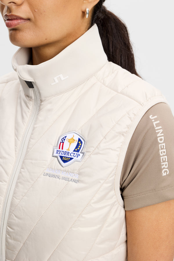 Holma Quilt Hybrid Vest / Moonbeam