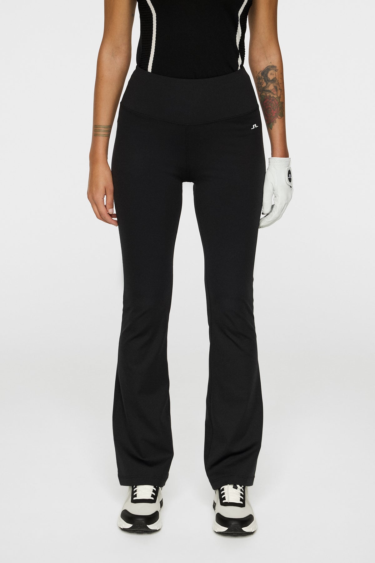 Fiona Flared Leggings / Black