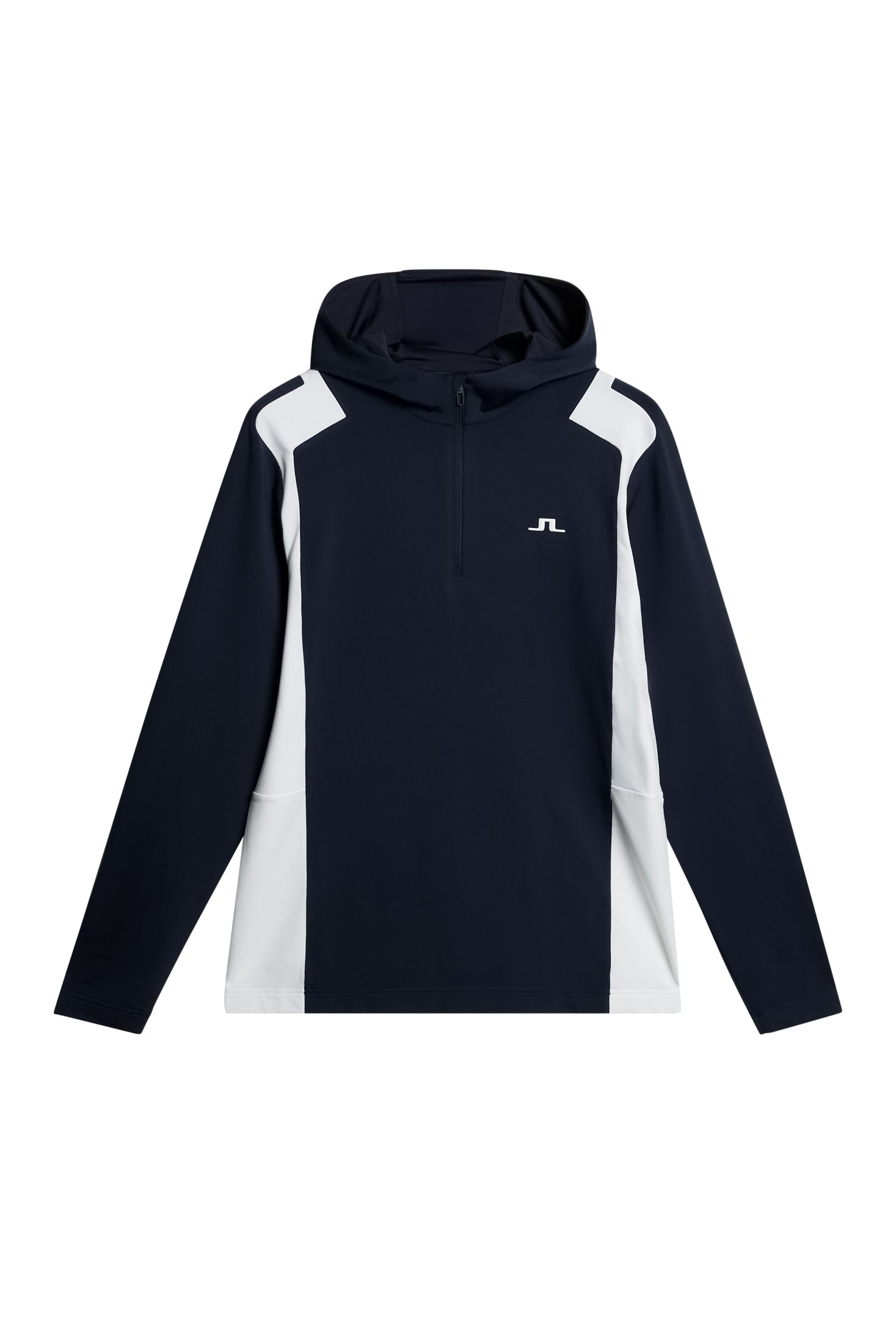 Lukas Quarter Zip Hood / JL Navy | J.Lindeberg Official