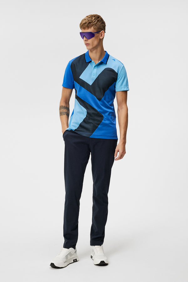 Santo Slim Fit Polo / Nautical Blue
