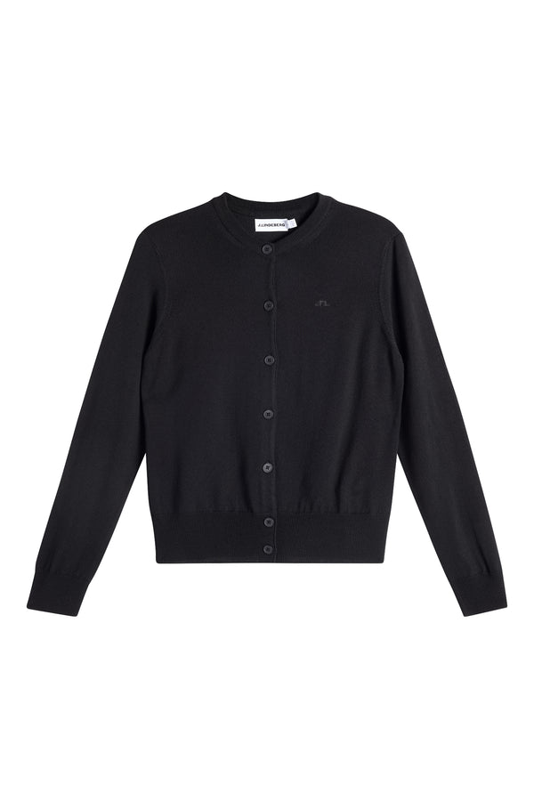 Joanna Knitted Cardigan / Black