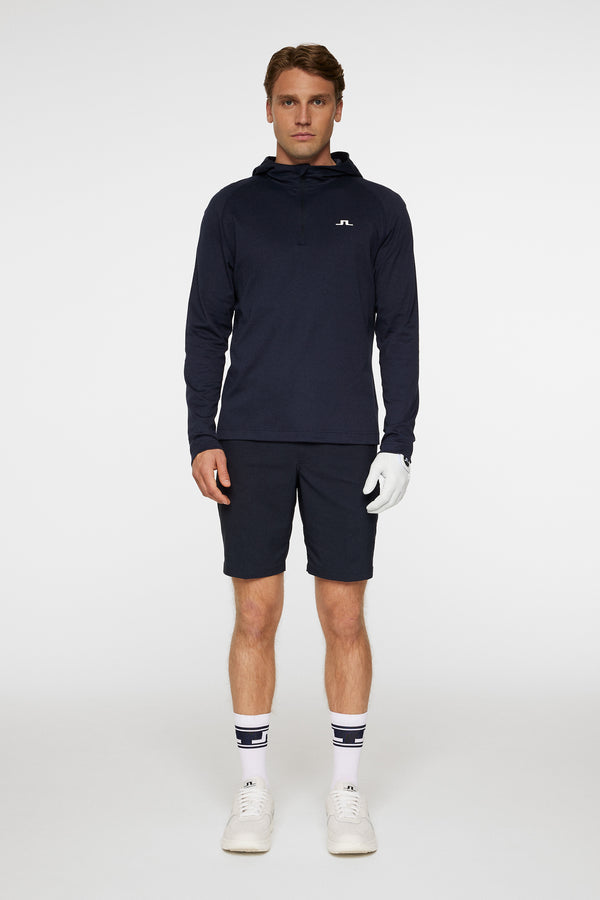 Mario Quarter Zip Hood / JL Navy