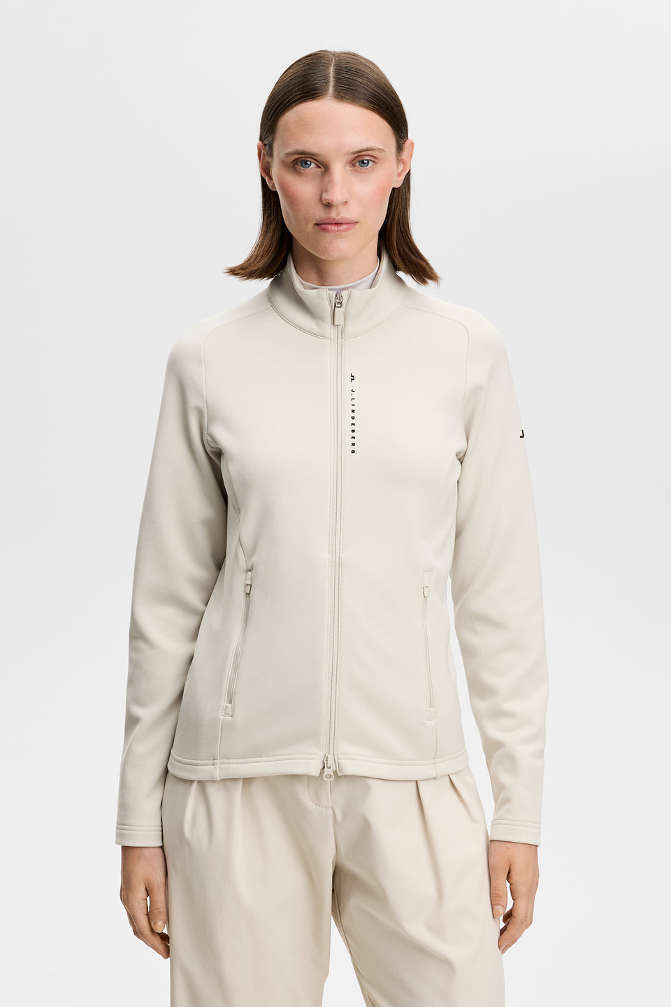 Selena Full Zip Mid Layer / Moonbeam