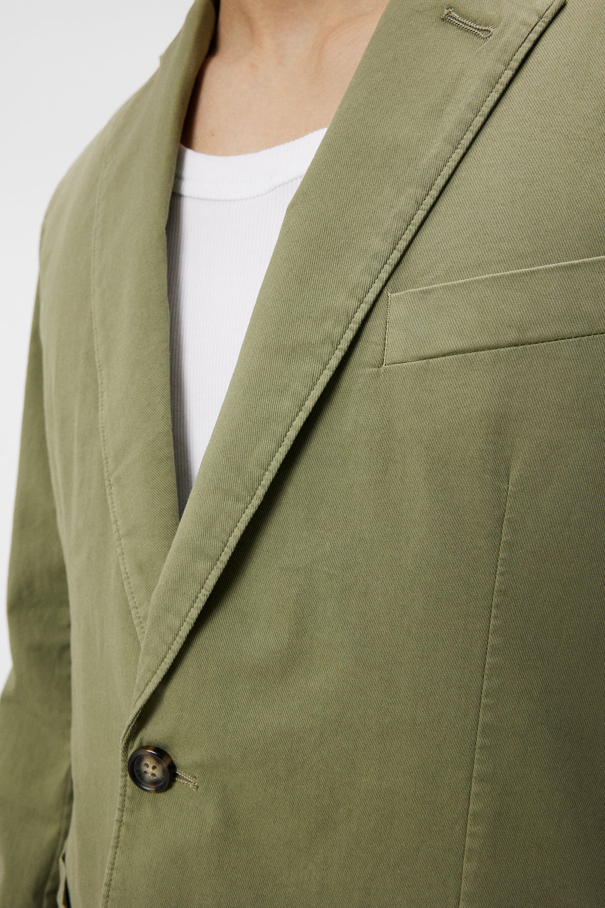 Elton GMT Dyed Blazer / Oil Green