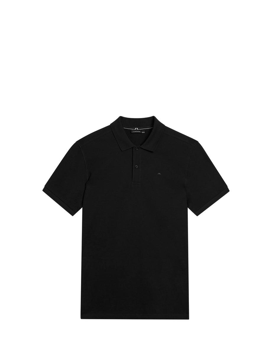Troy Pique Polo Shirt / Black