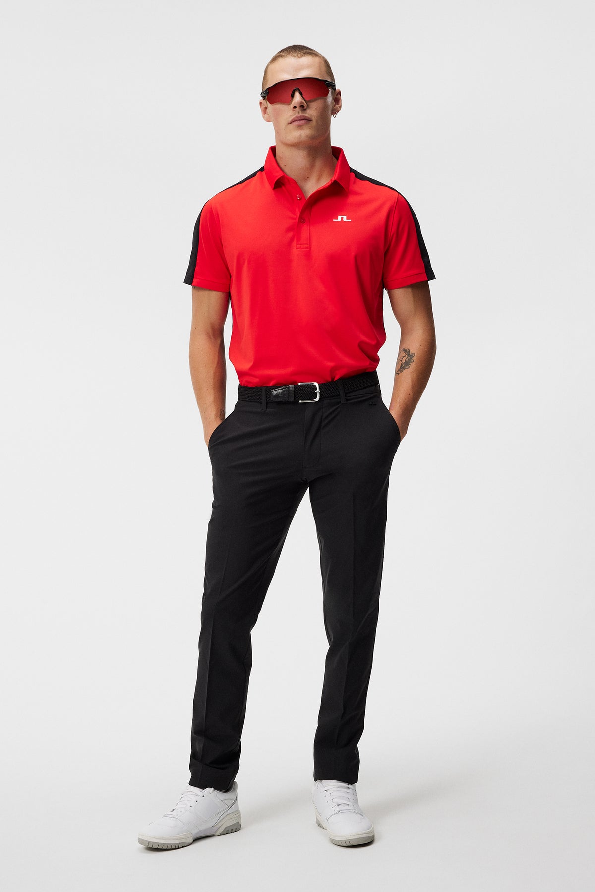 Hans Regular Fit Polo / Fiery Red – J.Lindeberg