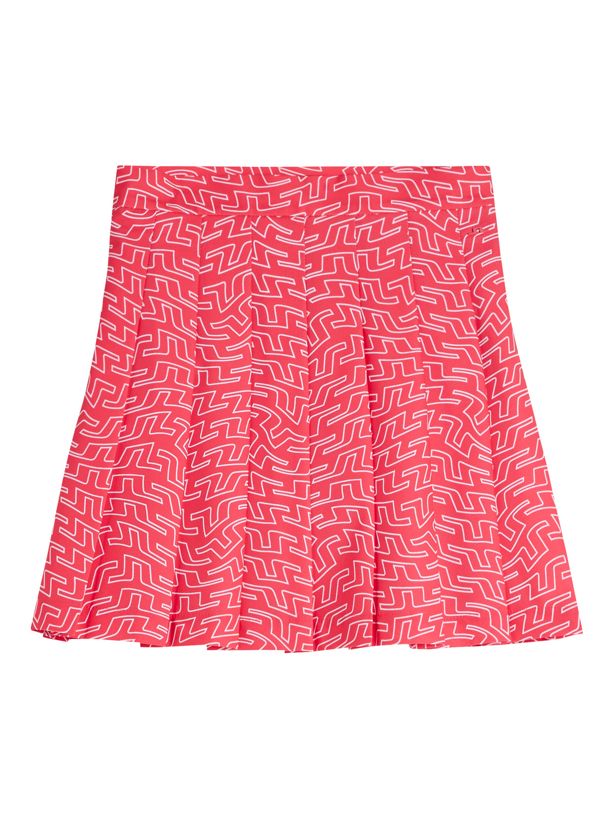 Adina Print Skirt / Azalea outline bridge swirl