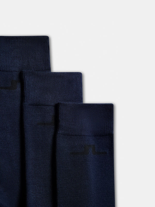 Bridge Bamboo Sock / JL Navy