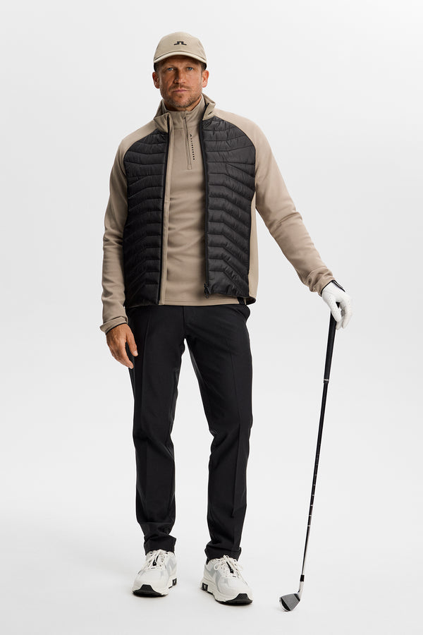 Finn Quarter Zip Mid Layer / Brindle