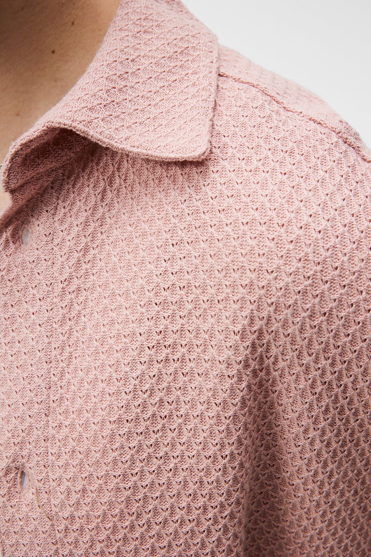Torpa Airy Structure Shirt / Powder Pink