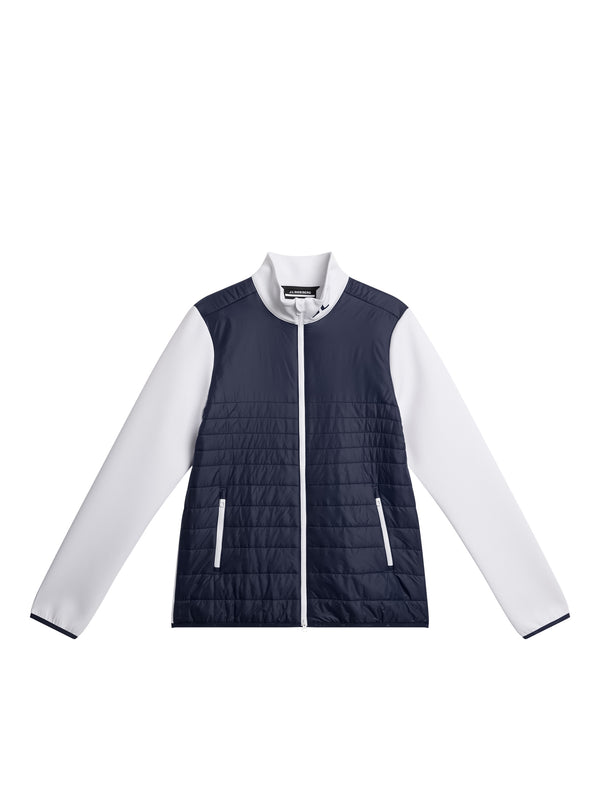 Martina Quilt Hybrid Jacket / JL Navy