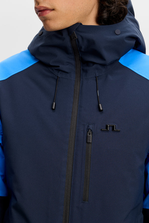 Carrington Blocked Jacket / JL Navy