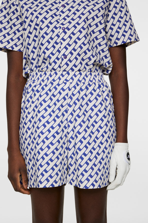 Diana Printed Shorts / Tour Geo Moonbeam M
